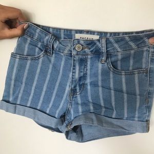 Striped Pacsun Shorts